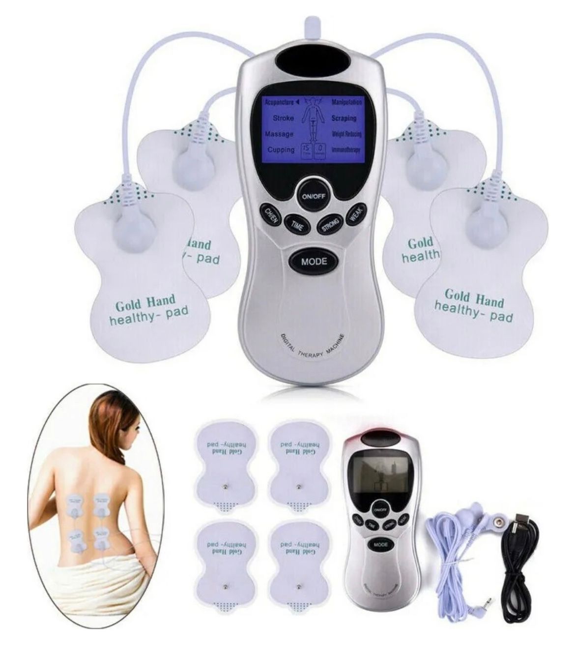 Miniatura 3 de Gimnasia Pasiva Cuatro Electrodos